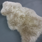 Sheepskin Rug Stone
