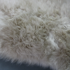 Sheepskin Rug Stone