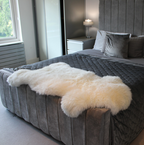 British XL Sheepskin Rug Natural