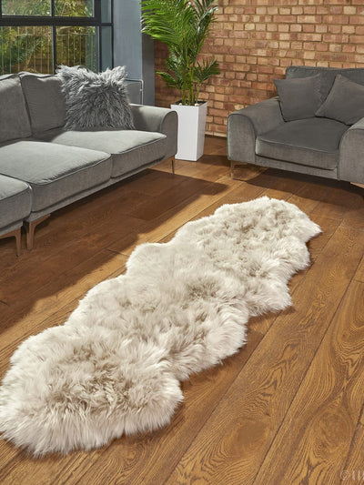 Sheepskin Rug Double Stone