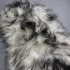 Icelandic Sheepskin Rug Dark Tops