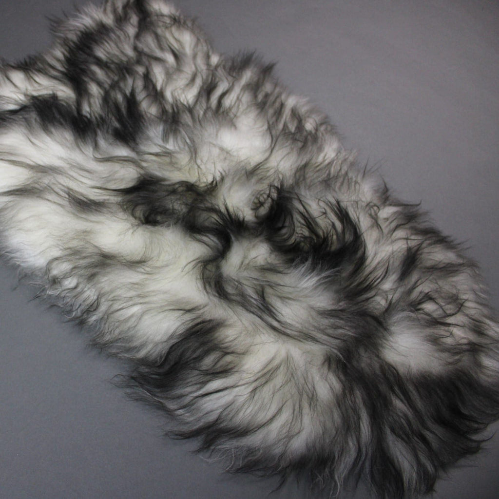 Icelandic Sheepskin Rug Dark Tops