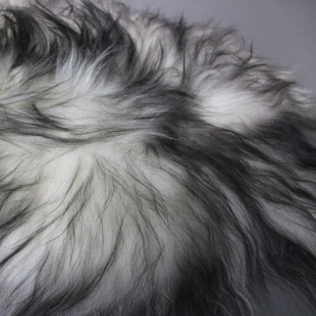 Icelandic Sheepskin Rug Dark Tops