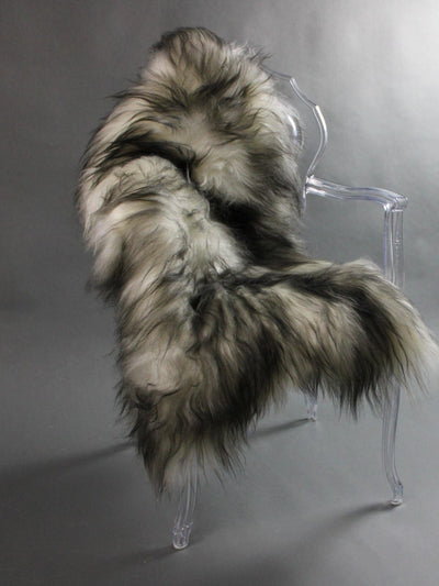 Icelandic Sheepskin Rug Dark Tops
