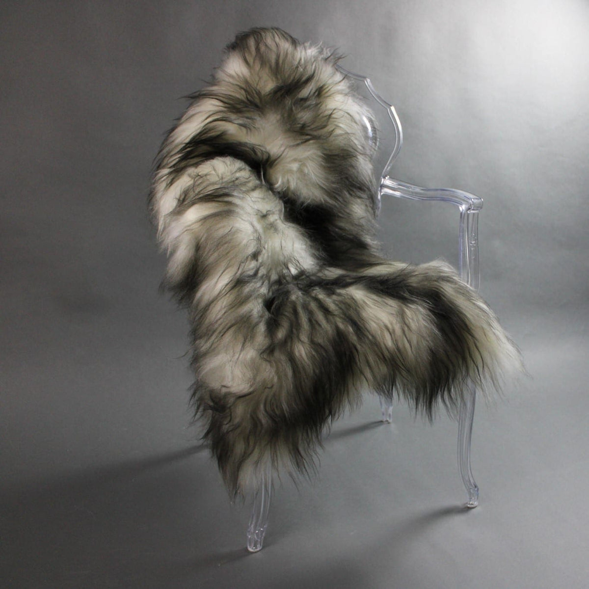 Icelandic Sheepskin Rug Dark Tops