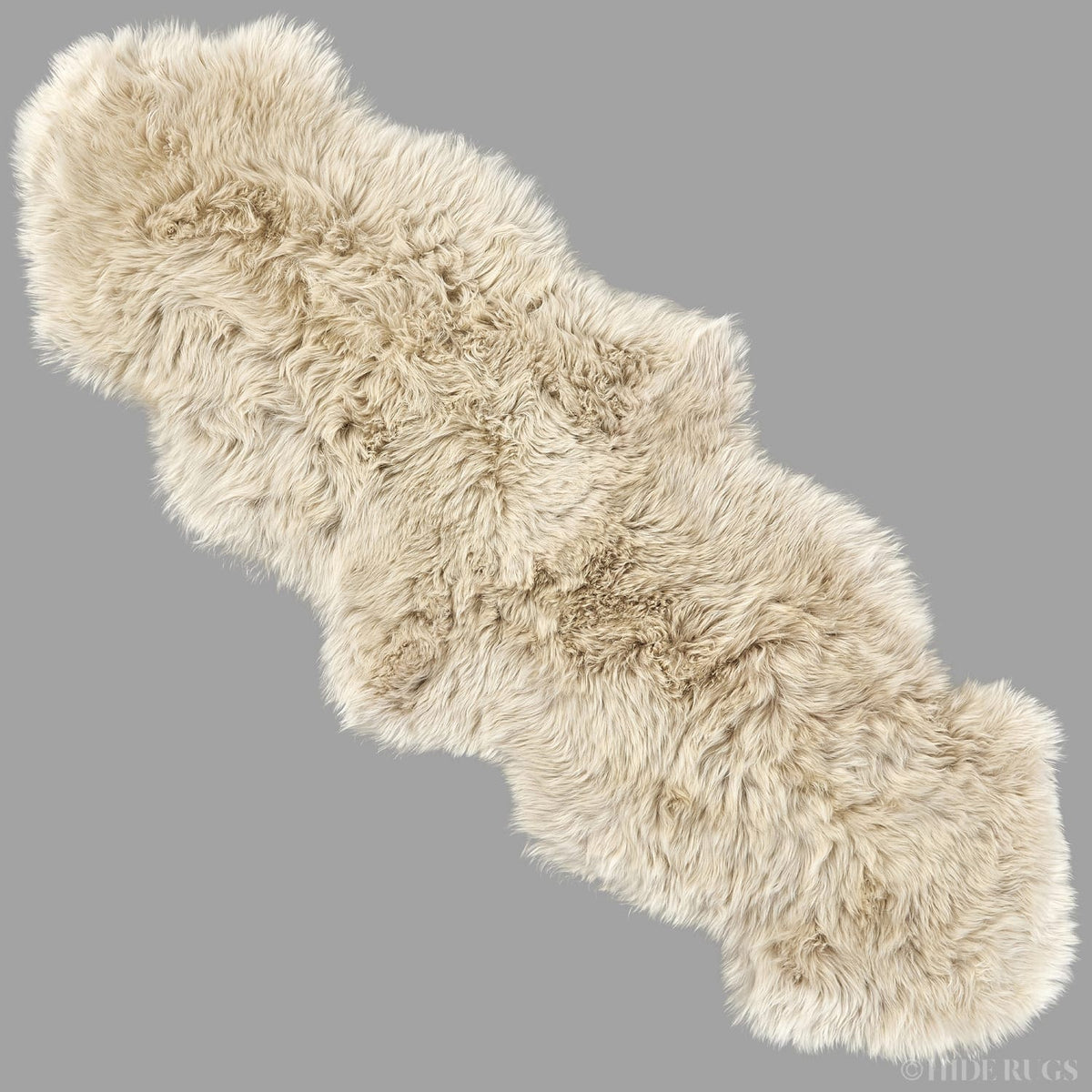 Sheepskin Rug Double Stone