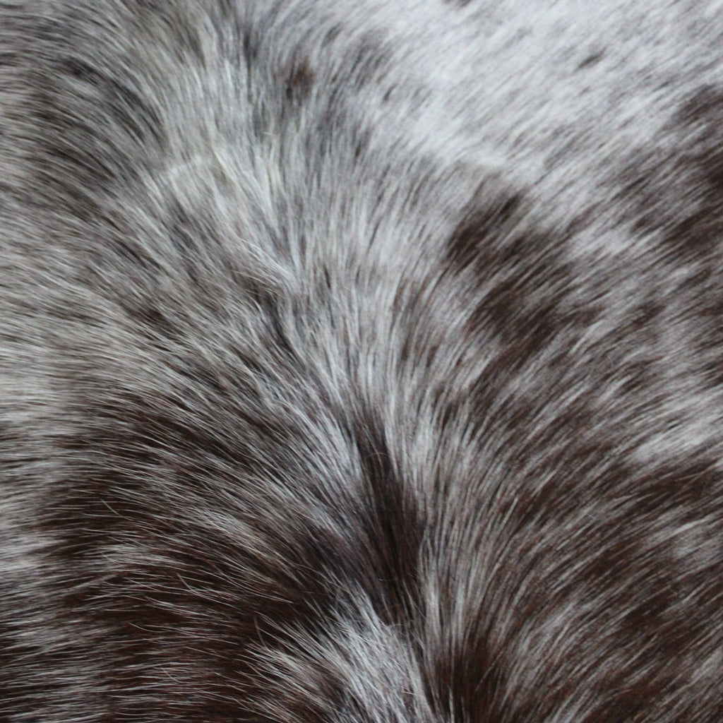 Cowhide Rug Brown & White, Speckled, Medium