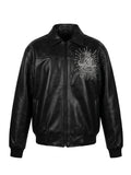 Eclipse Sunburst Leather Jacket